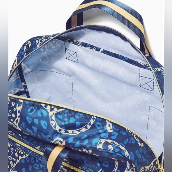 Lilly Pulitzer Bag Beale Weekender Bag NWT Easy to Spot OS - Picture 3 of 13